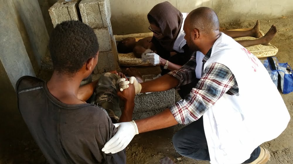 O risco à segurança das equipes também impõem a suspensão da assistência médica até que condições melhorem. - Foto: MSF/Divulgação