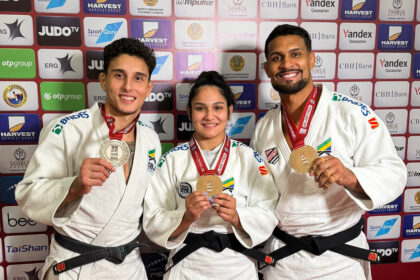 Brasil encerra Grand Slam de judô no Cazaquistão com sete medalhas conquistadas