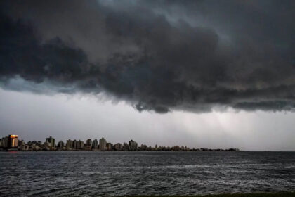 Ciclone extratropical traz temporais e queda brusca de temperatura a Santa Catarina