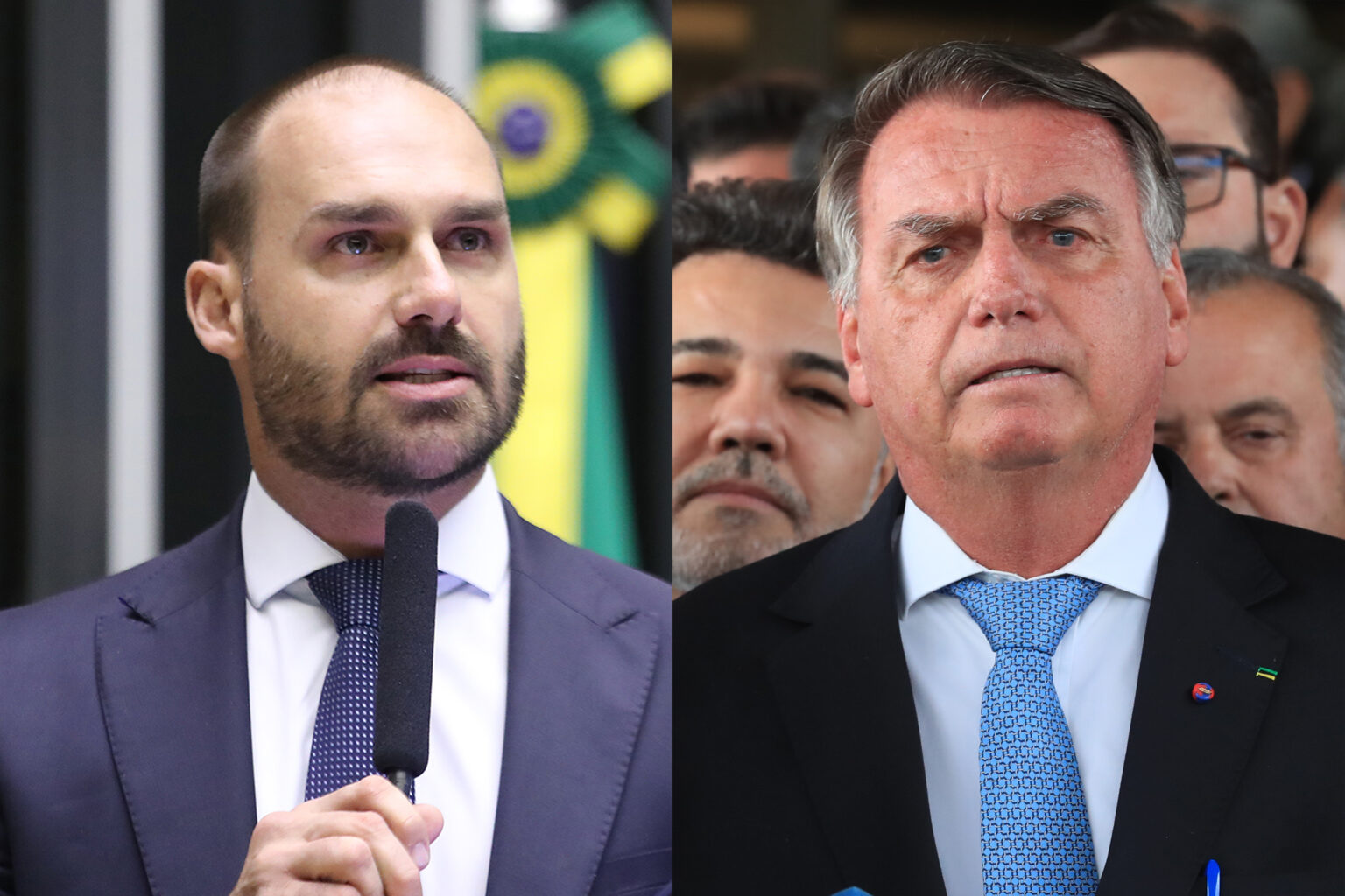 Documentos indicam papel de Eduardo Bolsonaro na produção executiva de filme sobre o pai