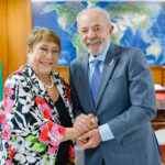 Lula reforça apoio à candidatura de Michelle Bachelet para a liderança da ONU