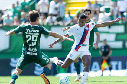 Bahia empata com a lanterna Chapecoense e deixará a zona da Libertadores