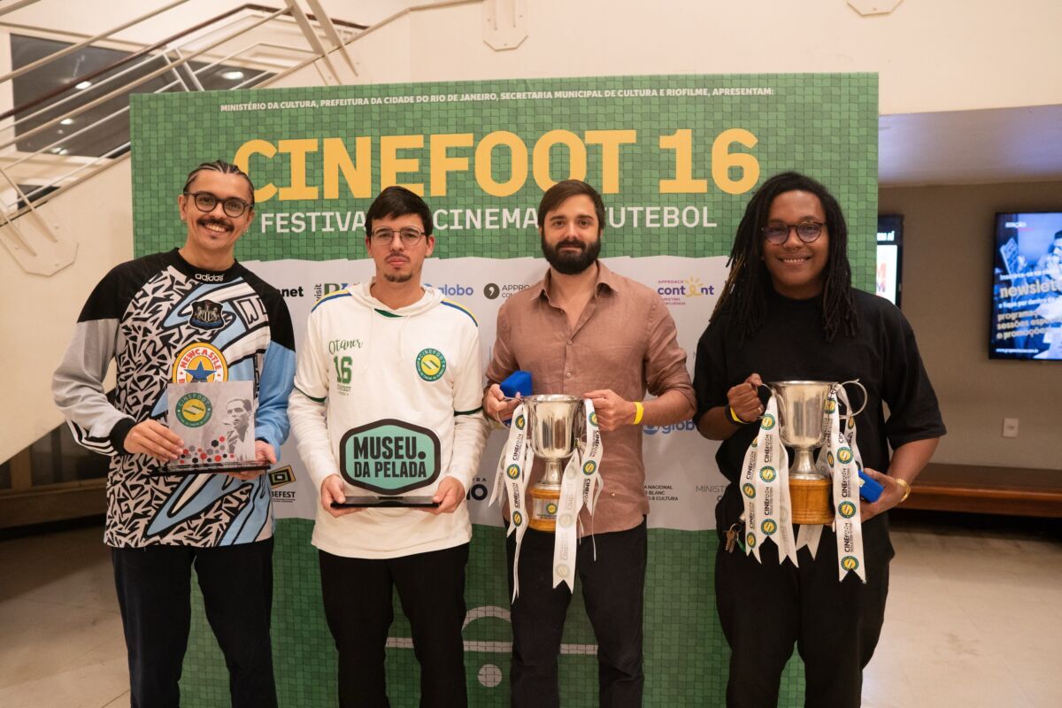 Copinha de Joaquim Salles conquista prêmio principal no festival Cinefoot 2024