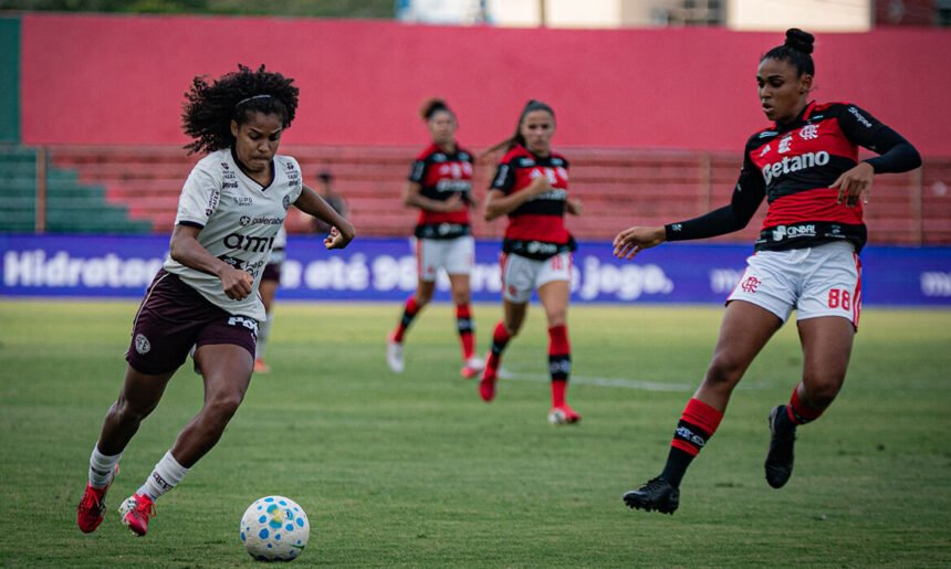 Flamengo abre vantagem contra a Ferroviária nas quartas do Brasileirão Feminino