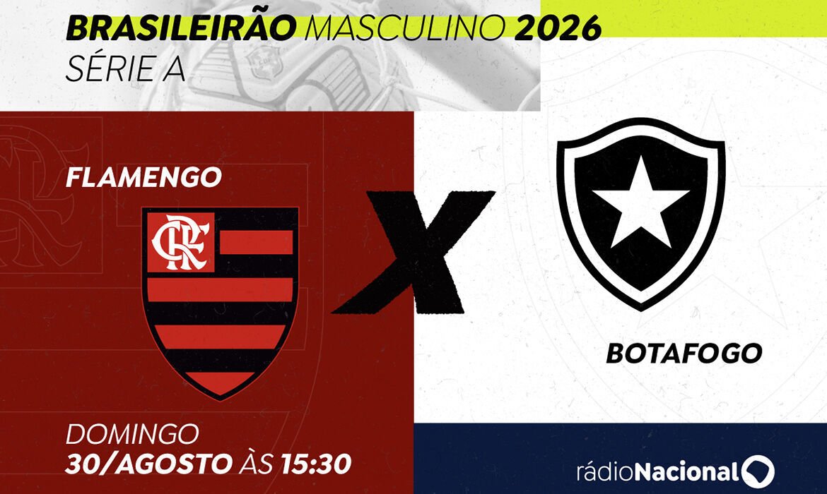 Flamengo e Botafogo duelam pelo topo e reabilitação em clássico transmitido ao vivo
