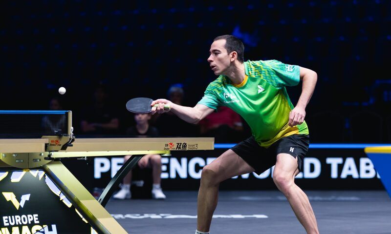 Hugo Calderano avança às oitavas de final do Smash em Malmö após vitória sobre japonês