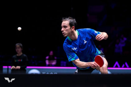Hugo Calderano domina estreia e avança no Europe Smash em Malmo