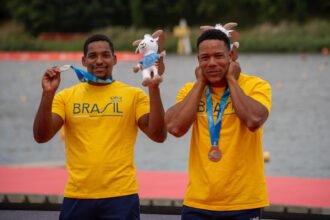 Jacky Godmann e Gabriel Nascimento garantem prata histórica para o Brasil em Mundial