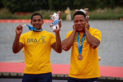 Jacky Godmann e Gabriel Nascimento garantem prata histórica para o Brasil em Mundial