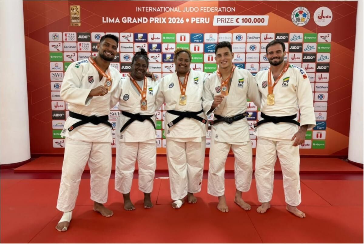 Judô brasileiro conquista o título geral do Grand Prix de Lima com 11 medalhas no Peru