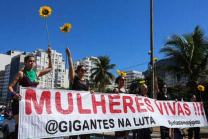 Manifestações em diversas cidades exigem votação do PL da Misoginia na Câmara dos Deputados