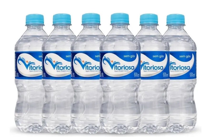 Água mineral da marca Vitoriosa é retirada do mercado após presença de coliformes
