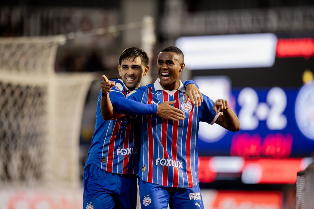 Bahia consolida vaga no G-5 do Brasileirão ao superar o Bragantino fora de casa