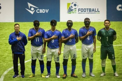 Brasil enfrenta Costa Rica em busca de vaga na final da Copa América de futebol de cegos