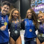 Brasil garante seis medalhas na Hungria com direito a dobradinhas femininas no pódio