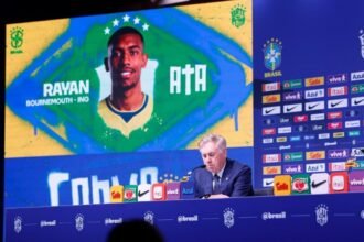 Carlo Ancelotti inicia renovação da seleção brasileira com 26 convocados para amistosos
