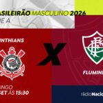 Corinthians e Fluminense duelam por reabilitação no Brasileirão com transmissão ao vivo