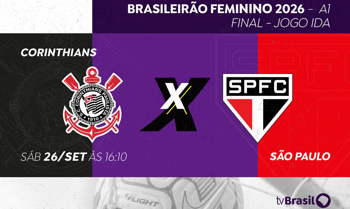 Corinthians e São Paulo decidem o título do Brasileirão Feminino com transmissão da TV Brasil