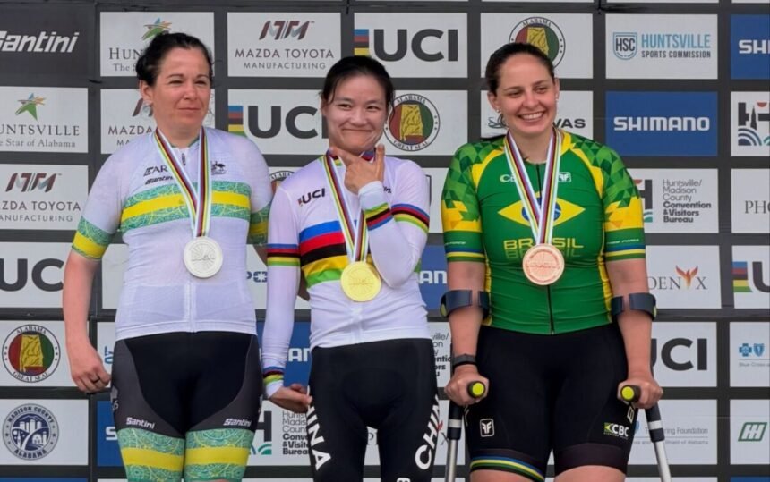 Paraciclismo brasileiro fecha Mundial em Huntsville com cinco medalhas no quadro geral