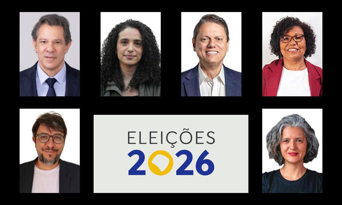 Seis nomes disputam o Palácio dos Bandeirantes em um colégio eleitoral de 34 milhões