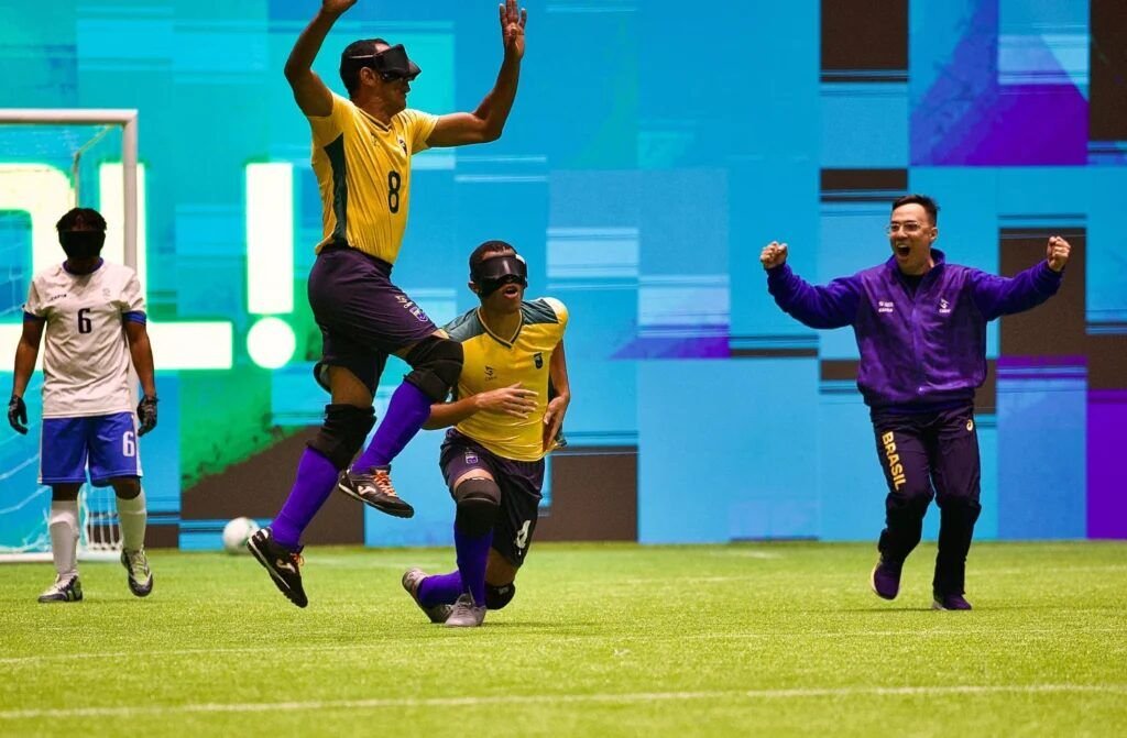 Seleção brasileira de futebol de cegos conquista heptacampeonato da Copa América em São Paulo