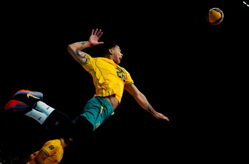 Seleção brasileira de vôlei mantém invencibilidade no Sul-Americano após vencer a Colômbia