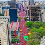 Avenida Paulista recebe manifestação de apoio à reeleição de Lula neste domingo