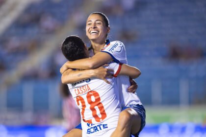 Bahia supera São Paulo no jogo de ida das quartas de final da Copa do Brasil Feminina