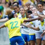 Brasil domina Argentina no Beira-Rio em amistoso preparatório para a Copa do Mundo de 2027