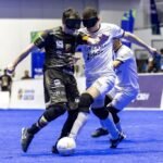 CT Paralímpico recebe a elite do futebol de cegos com astros dos Jogos de Paris em quadra