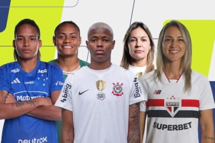 Cinco atacantes disputam as três vagas finais na Seleção da Temporada do prêmio Para Elas