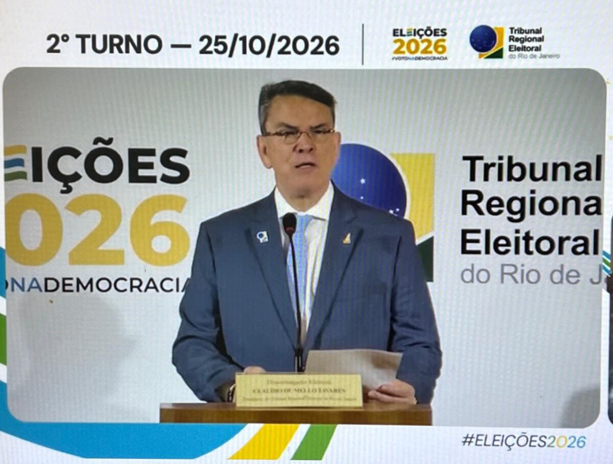 Claudio de Mello Tavares convoca 13 milhões de fluminenses para o segundo turno das eleições