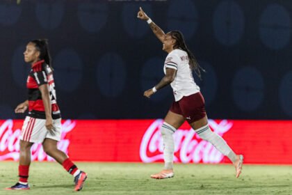 Fluminense supera Flamengo e larga na frente nas quartas da Copa do Brasil Feminina