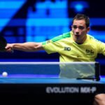 Hugo Calderano enfrenta Patrick Franziska em busca de vaga nas quartas do China Smash