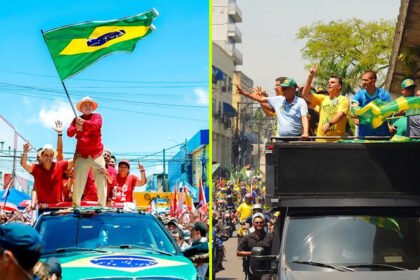 Lula e Flávio Bolsonaro levam divergências sobre cortes e economia ao eleitorado no RN e no RJ