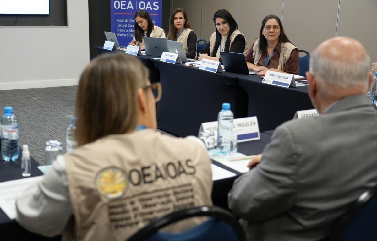 OEA reconhece eficiência do sistema eleitoral brasileiro apesar de alertas sobre polarização