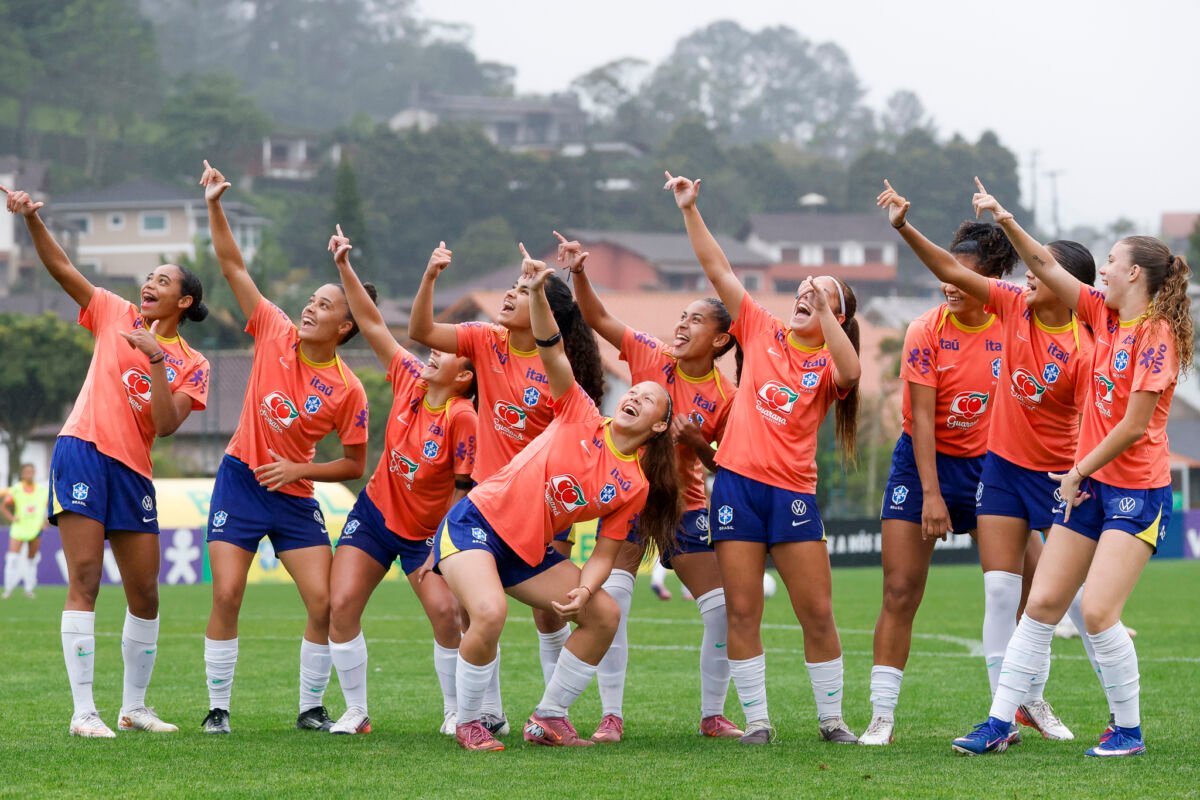 Seleção brasileira feminina sub-17 define grupo para a Copa do Mundo no Marrocos