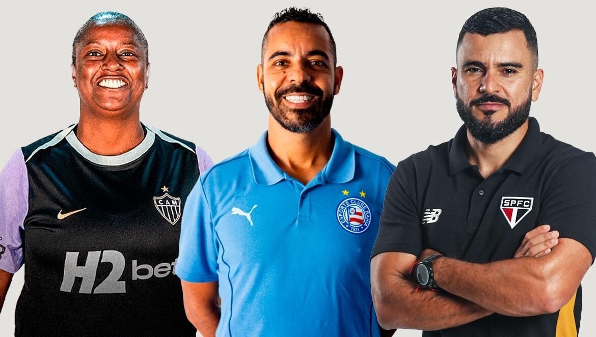 Thiago Viana, Felipe Freitas e Fabi Guedes disputam o prêmio de melhor técnico do ano