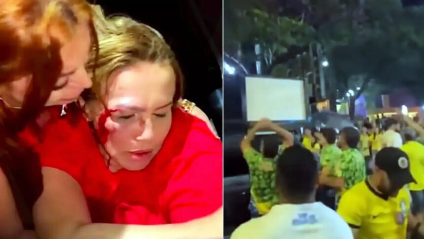 Vereadora Iara Pimentel é atingida por objetos durante ato político em Montes Claros